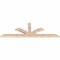 Ekena Millwork Richland Smooth Timber Gable Bracket, Douglas Fir, 108"W x 36"H x 3 1/2"D x 5 1/2"F, 8/12 Pitch GBW108X36X0406RIC00SDF - alternate 4